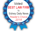 2018 Sidney Daily News Readers Choice Best Law Firm Elsass Wallace Evans
